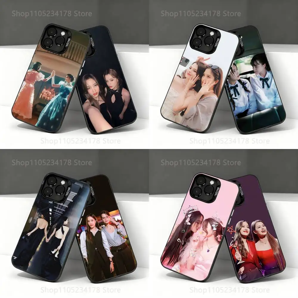 

Pink Theory Freen Becky Phone Case For iPhone 17,16,15,14,13,12,11,Pro,XS,Max,Plus,Mini,SE4,E Black Matte Shockproof Cover