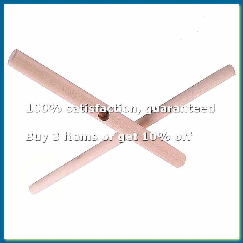 Practial T Shape Crepe Maker Pancake Batter Wooden Spreader Stick Home Kitchen Tool Kit DIY Use 1pc-DTB1
