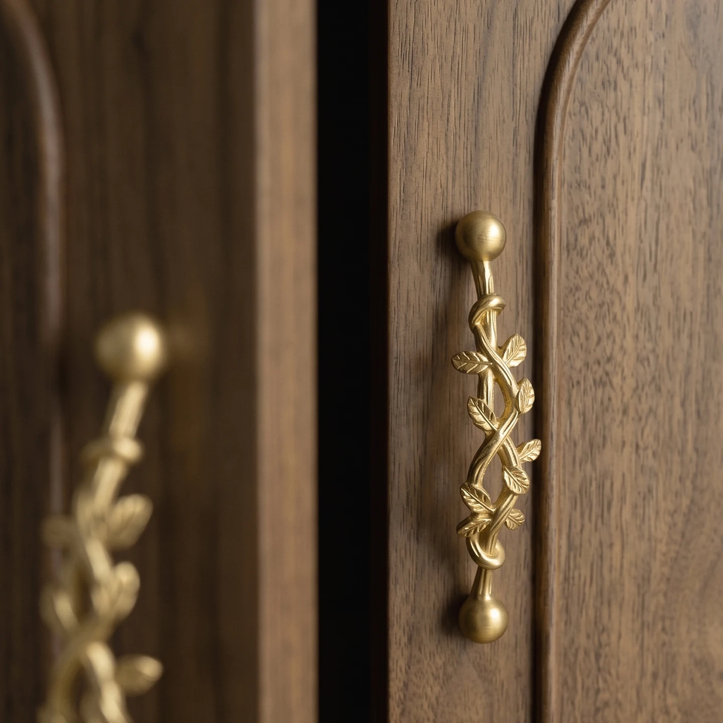 Brushed brass cabinet pull — product image 17
