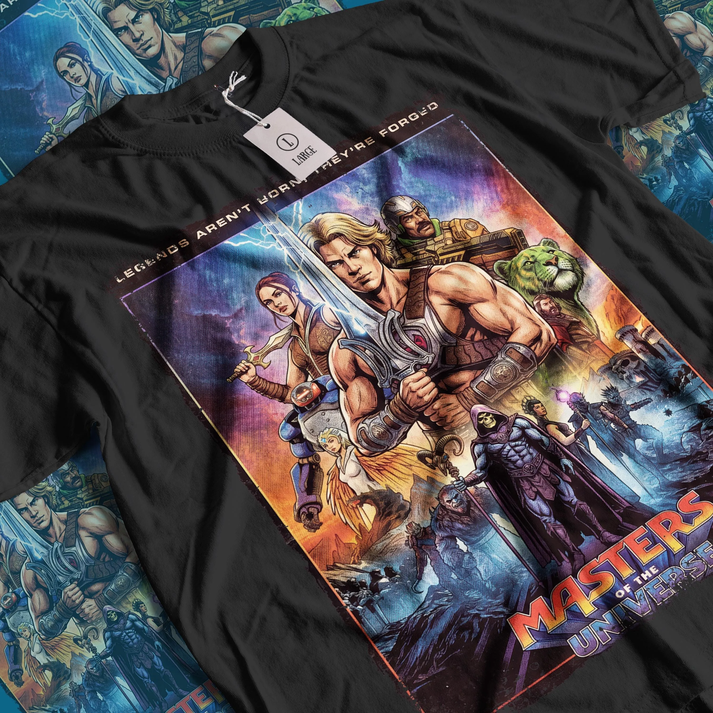 T-shirt classique MASTER UNIVERSE 2026 pour hommes et femmes, 100% coton, vêtements Y2K, mode, col rond, manches courtes, streetwear