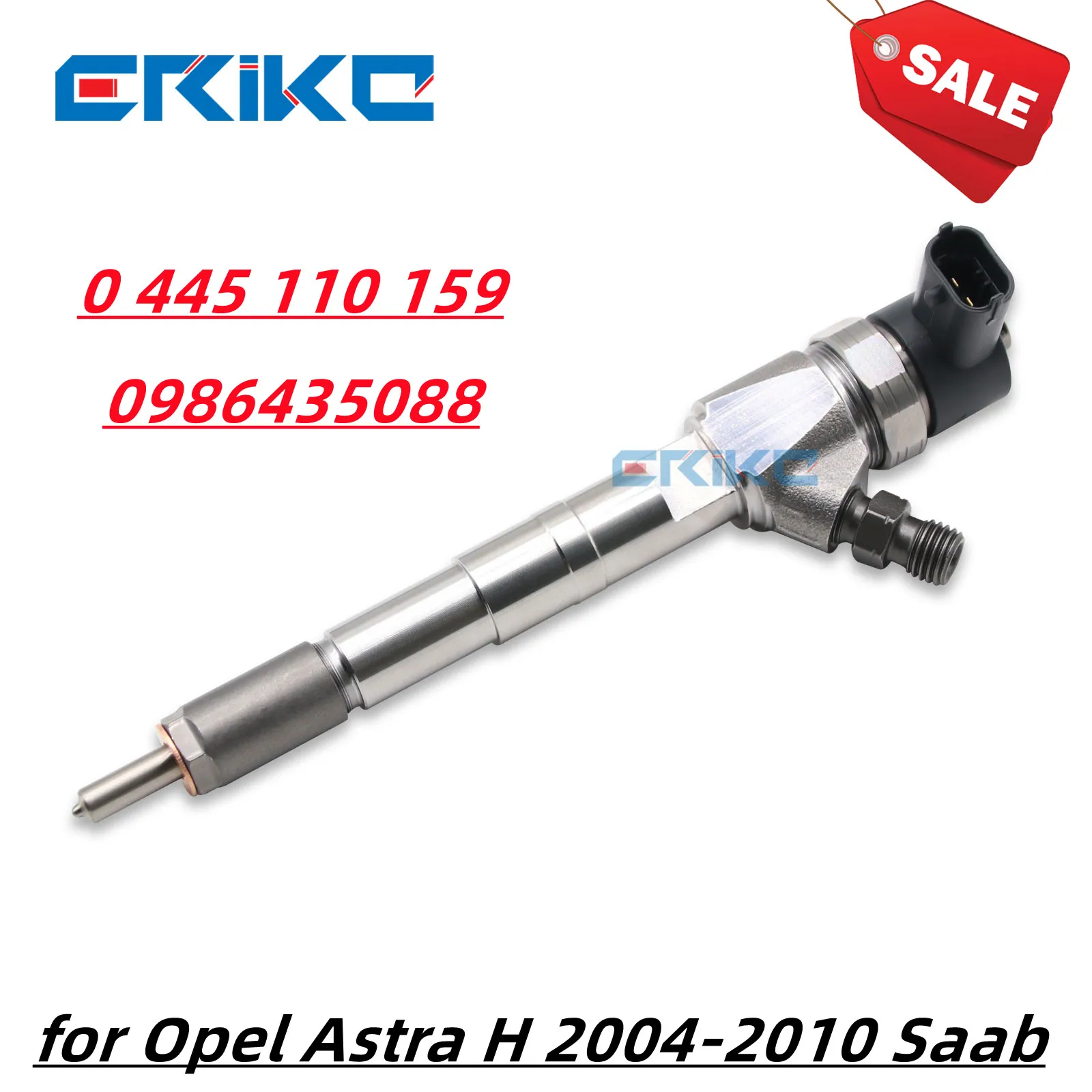 

0 445 110 159 Common Rail Injector 445 110 159 Fuel Injector 0986435088 0445110159 for Opel Astra H 2004-2010 Saab