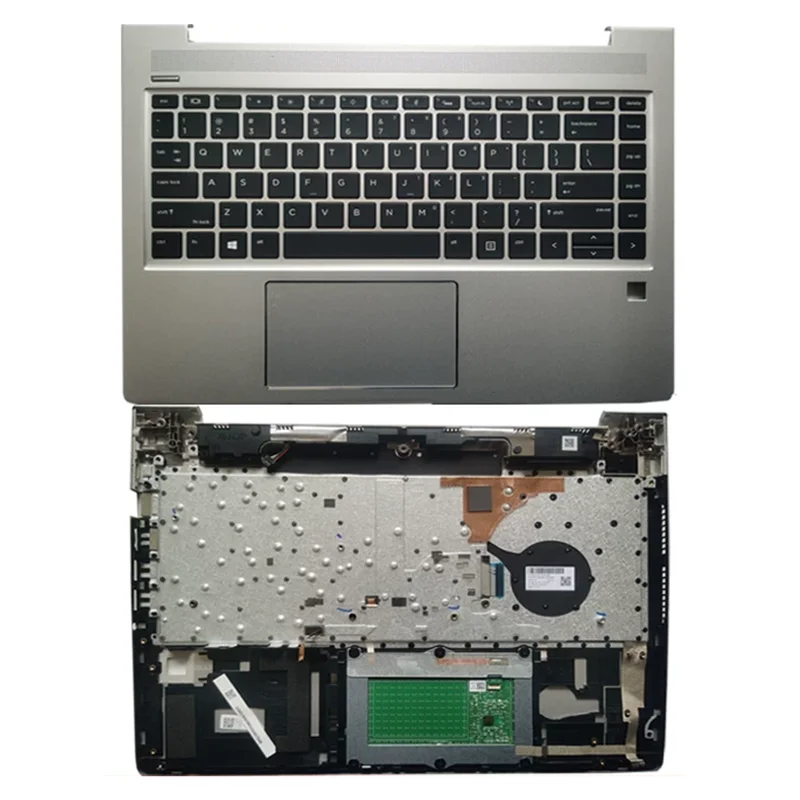 

Palmrest Keyboard Top Cover For HP ProBook 440 G6 G7 HSN-Q15C Q21S ZHAN 66 PRO14 G2 L65225-001 Silver Color