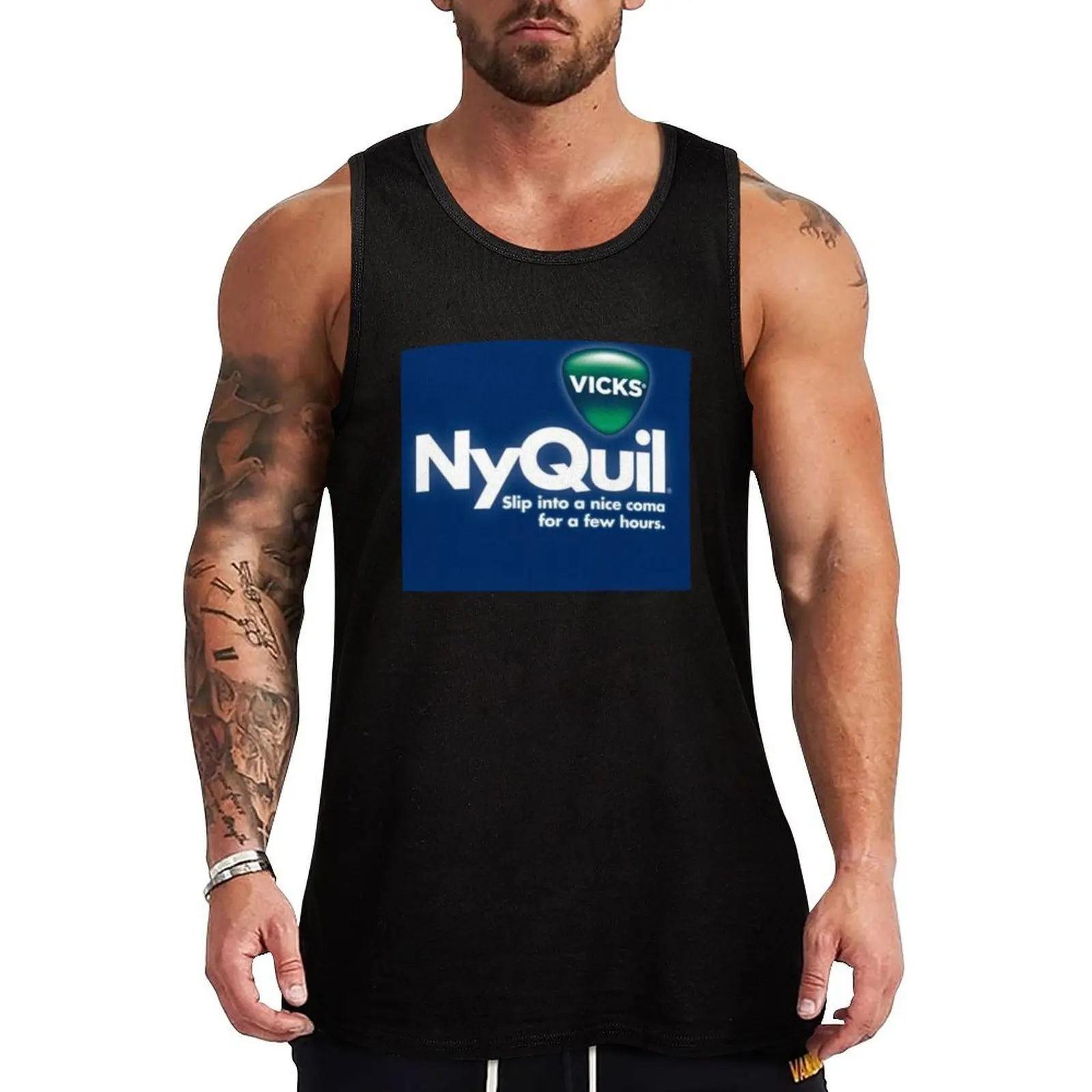

NyQuil Tank Top anime t-shirts tops gym men