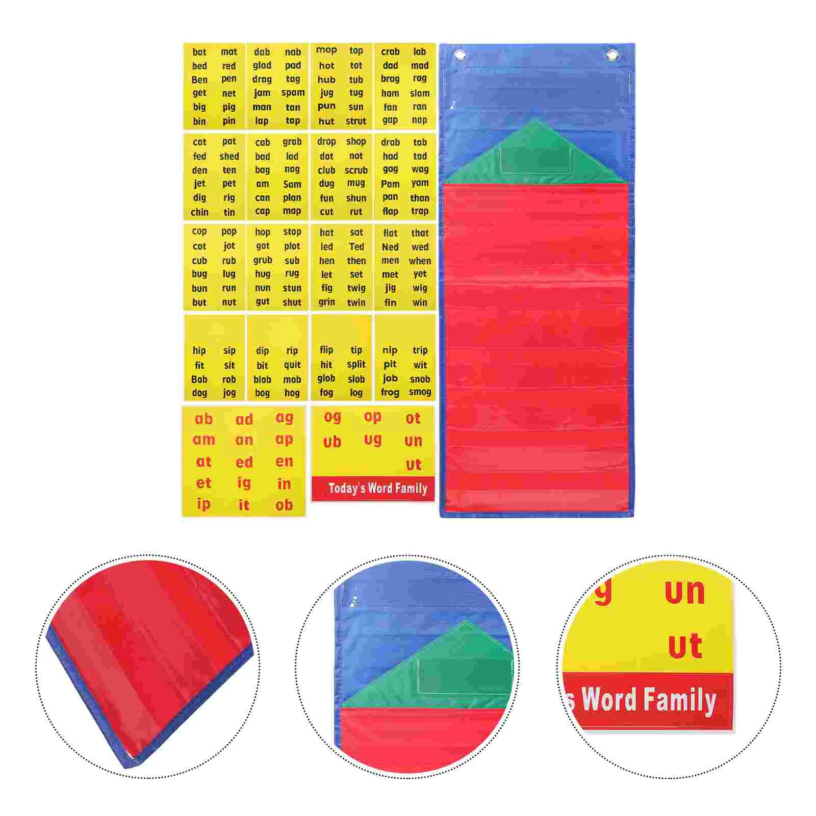 

Spelling Word Cards Early Educational Reading Toy Game Cognitive Words Alphabet Paper Child