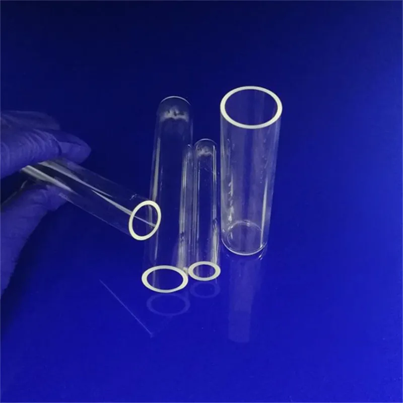 

Flat bottom quartz test tube without rim OD20*length100