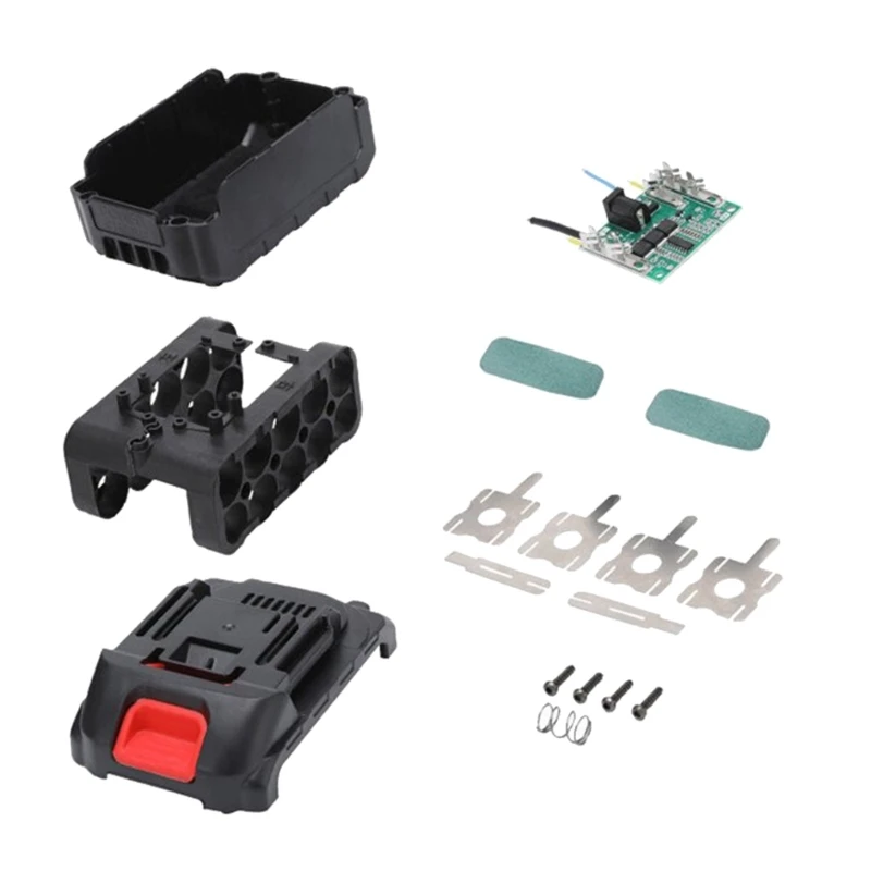 21V Lithium Battery Shell Lithium Battery Charging Board 5/10 Batteries Housing Bracket for Maintenance Dropshipping