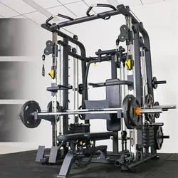 Smith Machine Power Rack High Quality Gym Equipment Profesional Function Station Commercial Workout Equipments Muscle Stimulator