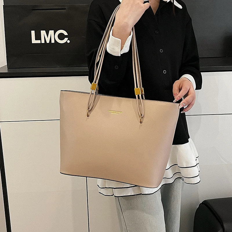 

Роскошные винтажные сумки для подгузников для женщин: классическая дизайнерская кожаная сумка через плечо, элегантная, простая, модная, вместительная сумка-тоут.