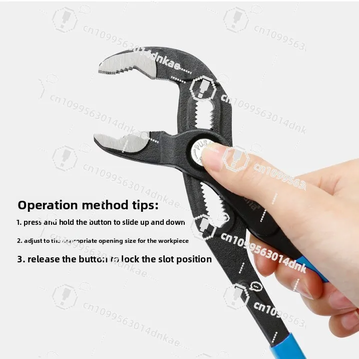 

SUHA Нержавеющие плоскогубцы для водяного насоса 5/7/10/12 дюймов — универсальный ключ с большим отверстием для сантехники, многофункциональный регулируемый