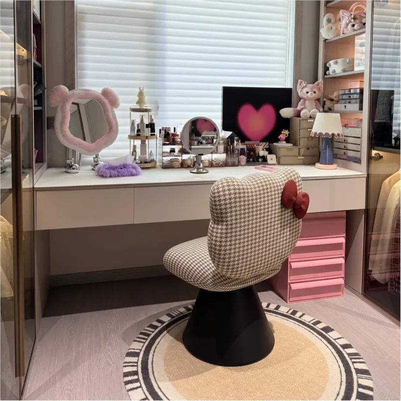 Dressing Stool 2026 New High-end Dressing Chair Designer Original Design Bedroom Girls Dressing Table Special Chair image 3