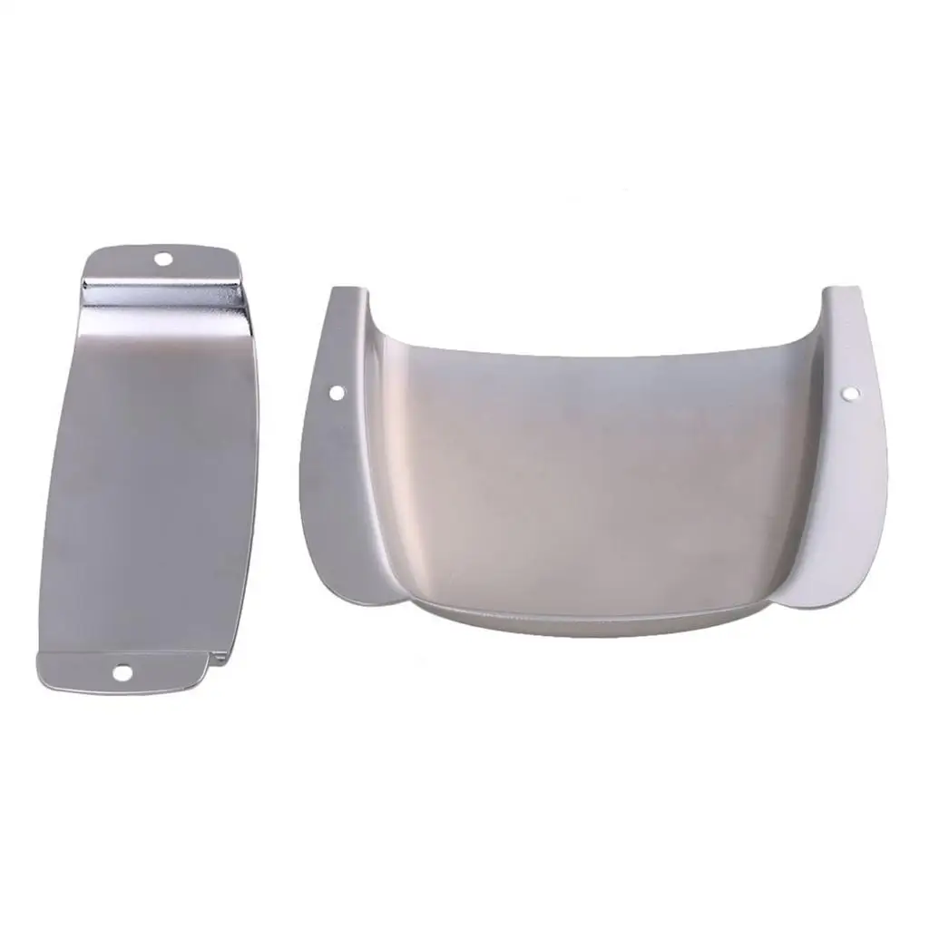Bass Guitar Bridge Cover Alloy Pickup Protection Guard for PB Precision Bass Mounting Cover Accessory