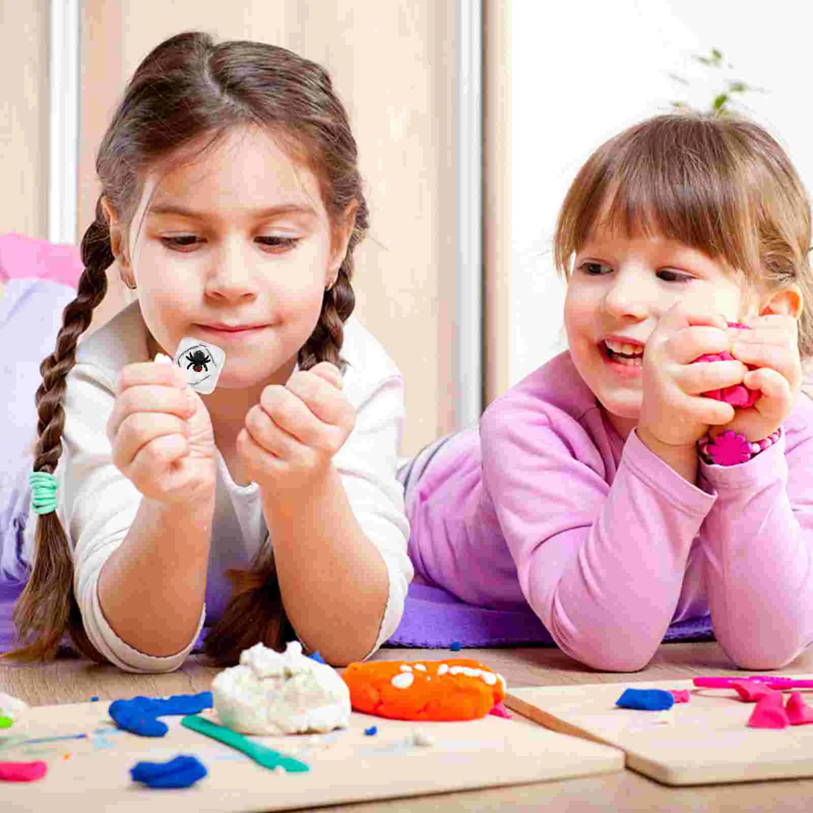 Fausse mouche en plastique, 6 pièces, cubes de glace, insectes volants, jouets intéressants