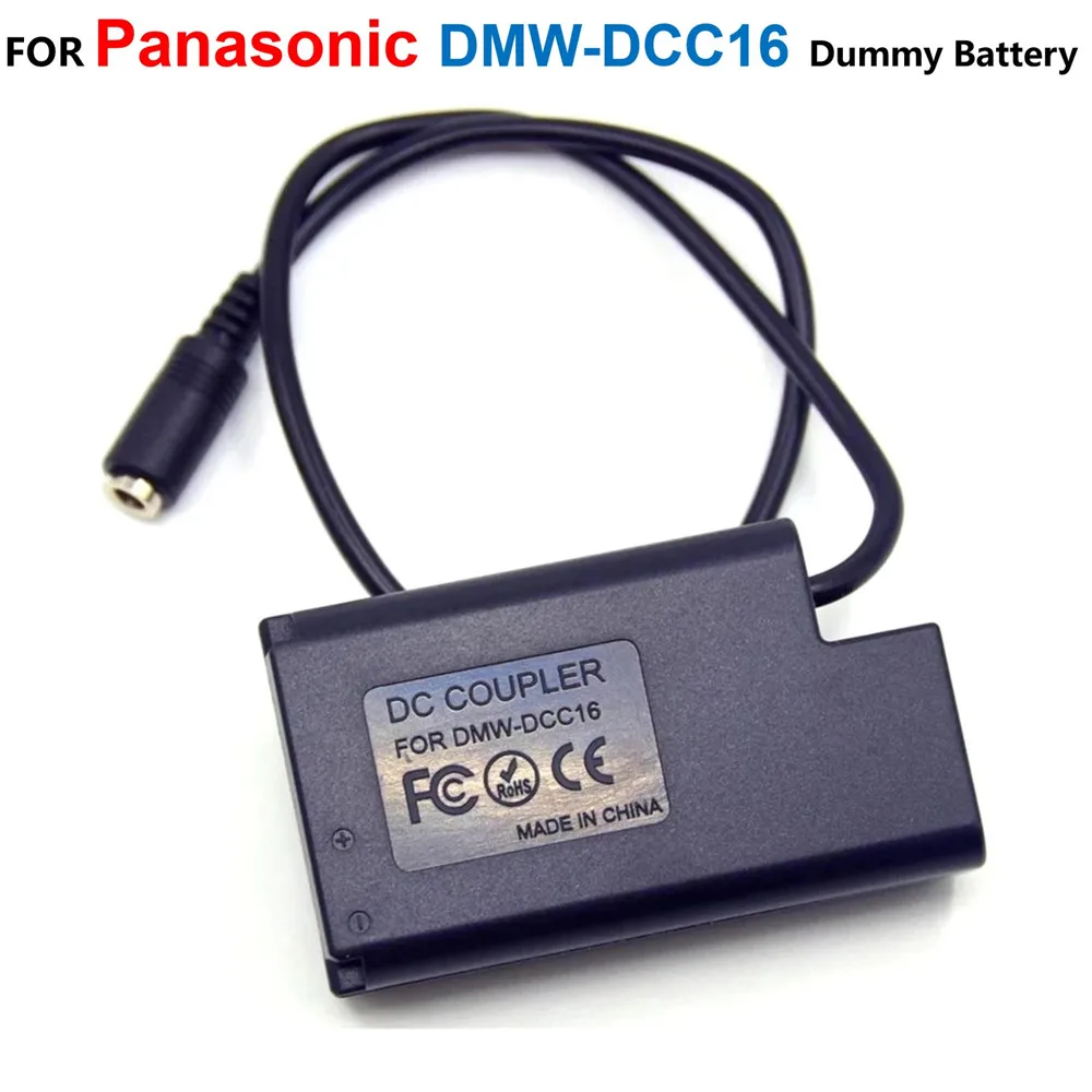 

DMW-DCC16 DC Coupler DMW-BLJ31 Dummy Battery For Panasonic LUMIX S1 S1M S1R S1RM S1H Lumix S1 Cameras