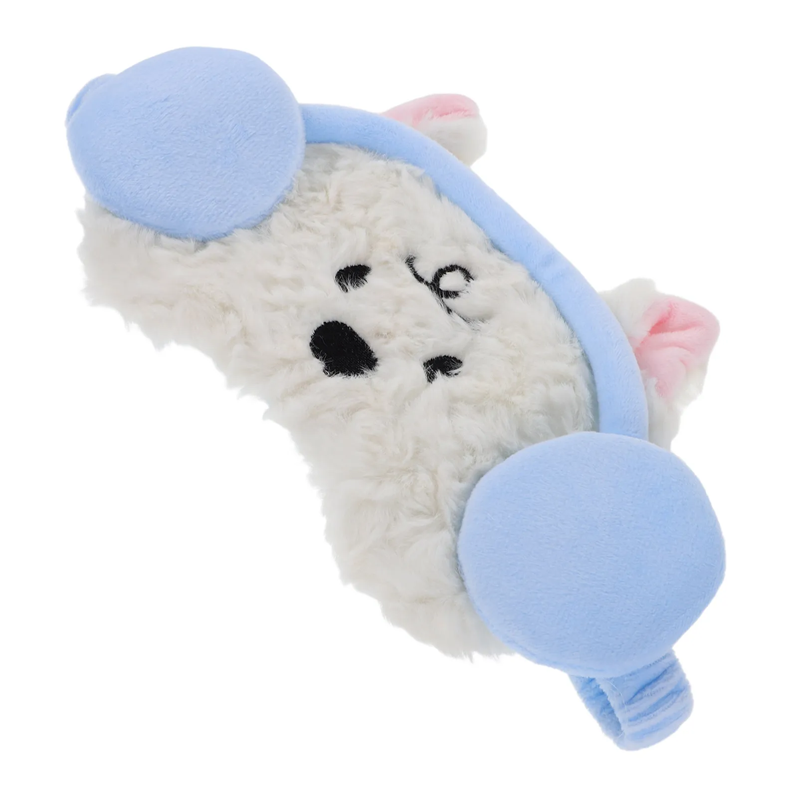 

Cute Cartoon Animal Sleep Mask Soft Breathable Eye Cover Light Blocking Comfortable for Summer Travel Nap Night Use