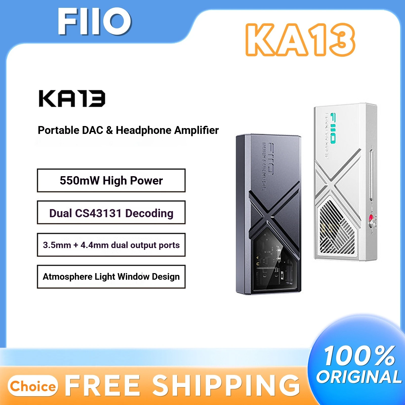 Fiio KA13 Portable …