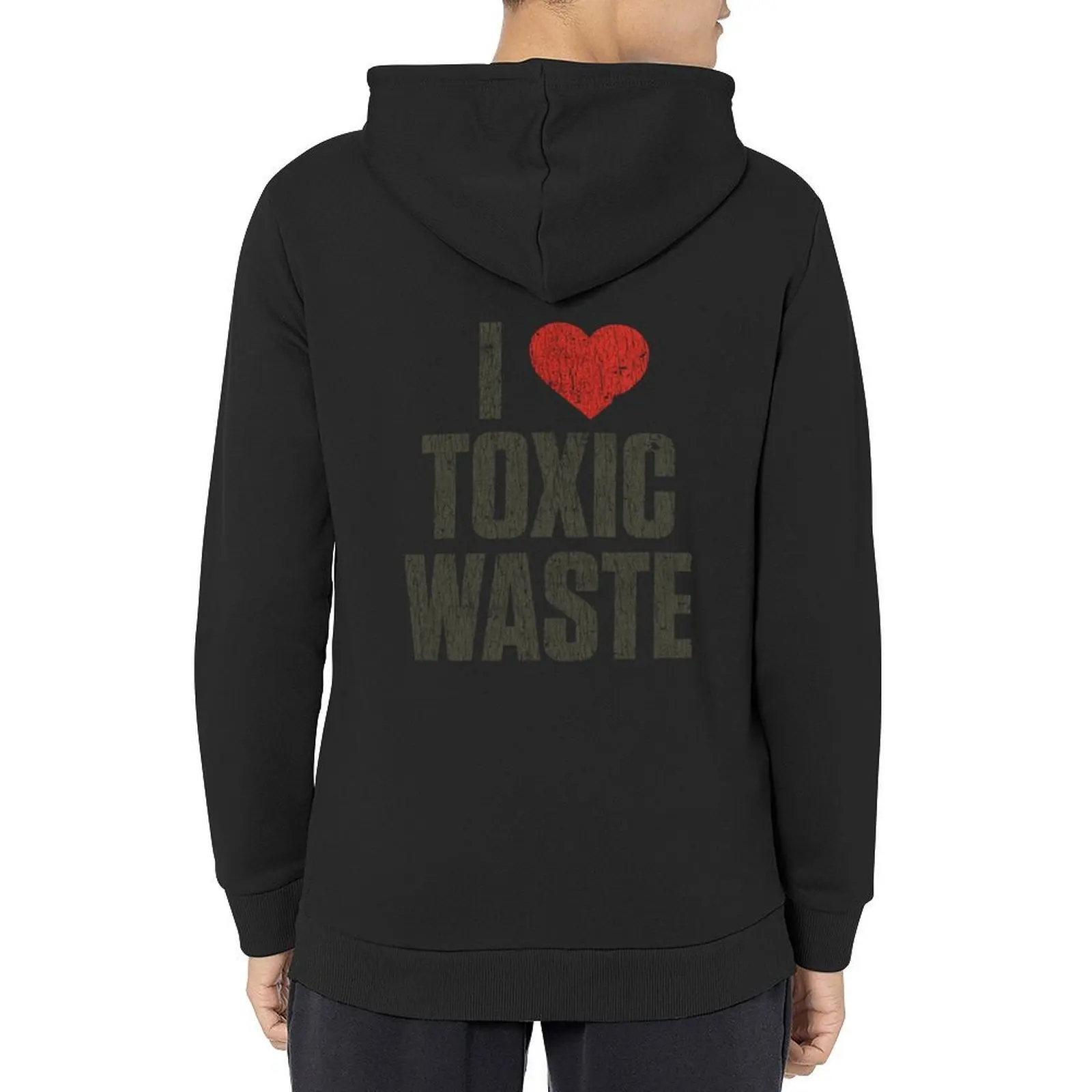 

I Love Toxic Waste 1985 Hoodie men's sweat-shirt blouse aesthetic clothing men's winter sweater graphic hoodies