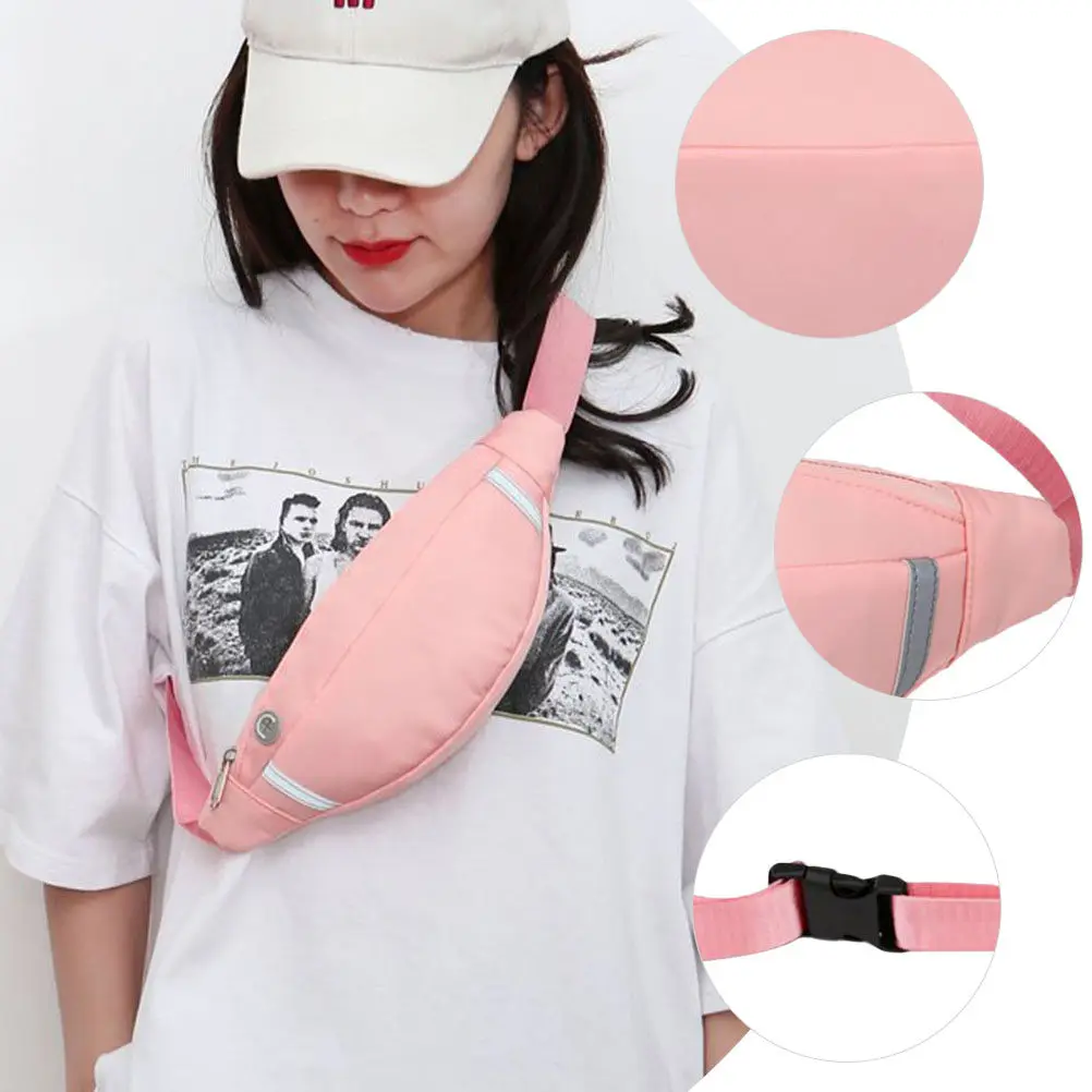 

Женская поясная сумка с регулируемым ремнем для бега, путешествий, спортзала, походов, активного отдыха, стильная, легкая, водонепроницаемая