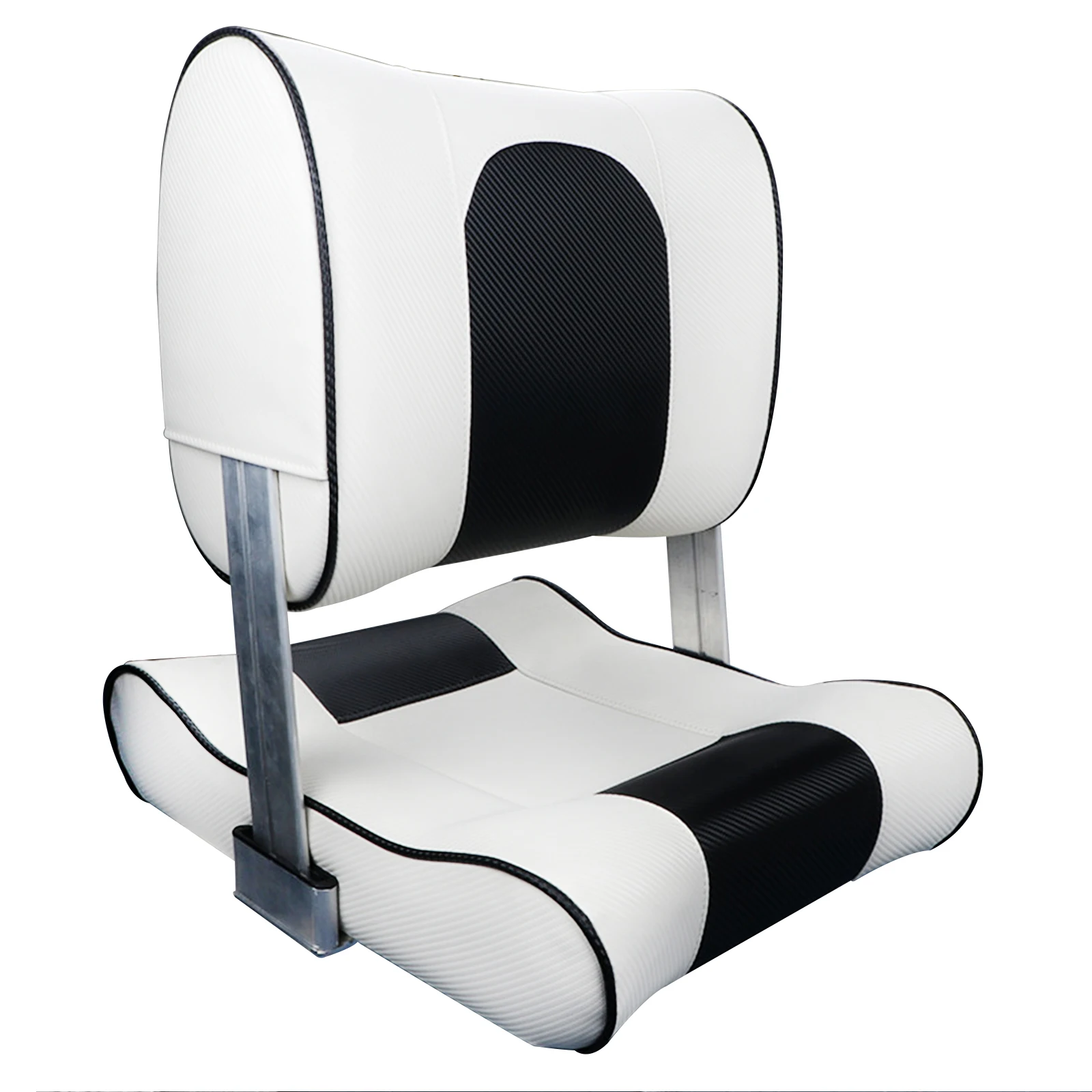 

ISURE Outdoor Yacht Fishing Chair Passenger Chair Marine Black and White Collision Color Speedboat Driving Seat