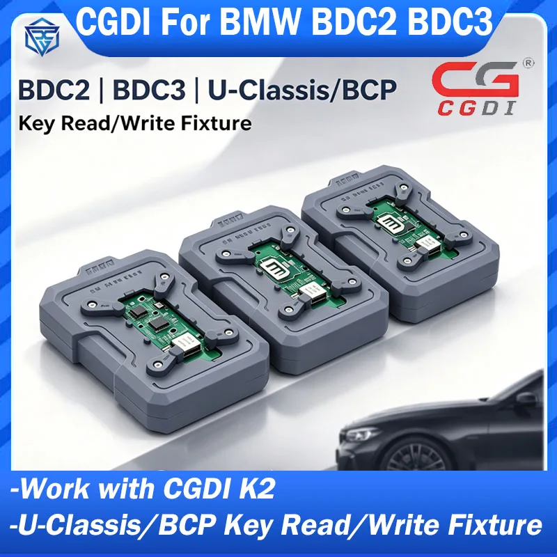 3pcs/Set CGDI Fixture BDC2 BDC3 U-Classis BCP Key for BMW Read Write Work No Need Welding Work with K2 A2