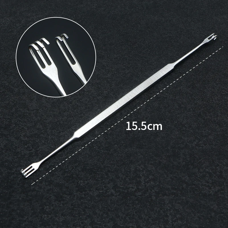 Comprehensive Surgical Instruments Tools Micro-Plastic Target Eye Bag Retractor Medical Eye Eyelid Retractor For Double Eyelid