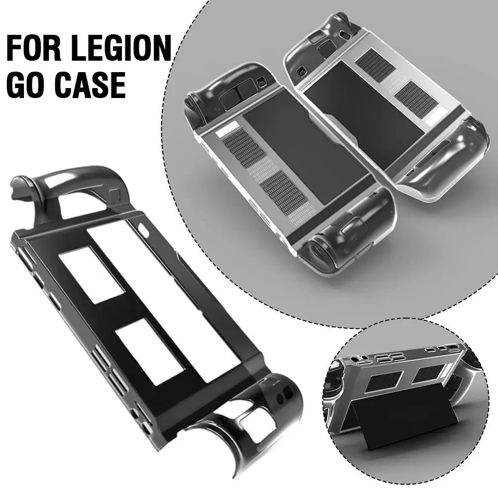 For Lenovo Legion GO TPU Protective Case Full Protection Transprent Game Consoles Cover Shockproof Game Accessories