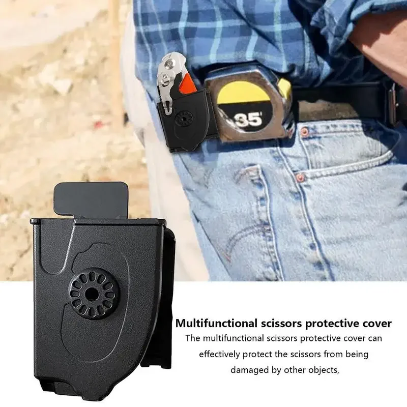 휴대용 칼집 홀스터 가위 홀더 케이스 Leatherman Raptor Rescue Scissors 용 실용적인 의료 외상 가위 Scabbard