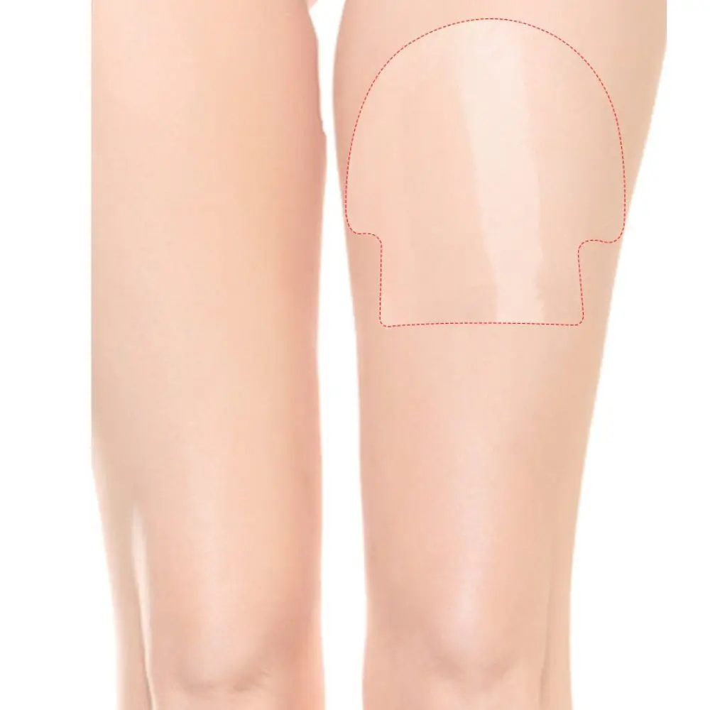 10pcs Comfortable Waterproof Thigh Lift Tape Elastic Breathable Adhesive Tape Invisible Body Tape Sports