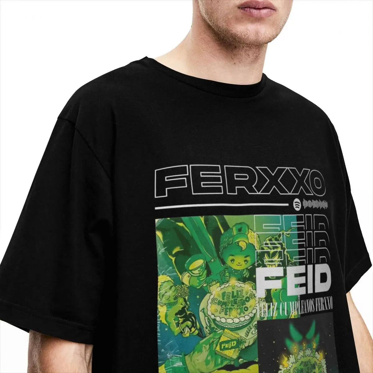 Feid FerxxoCalopsis Music Tour 2024 Shirt Stuff Men Women Cotton Funny FERXXO CALIPSIS T-shirt Short Sleeve Clothes Printed