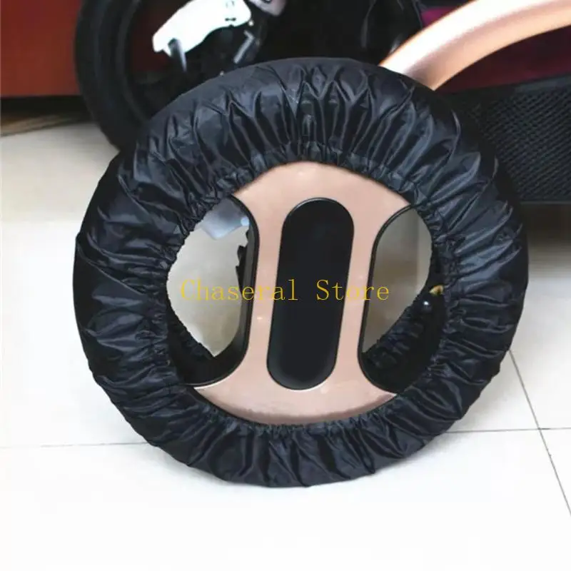 E7CE 4Pcs Small And Large Wheel Protectors For Clean And Sound Reduction