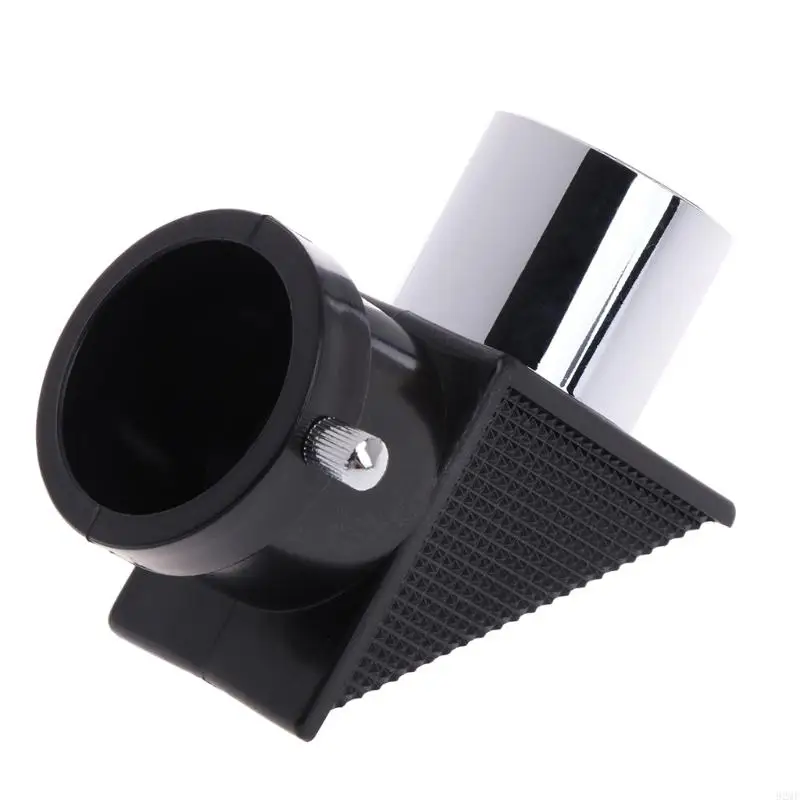 92MF Diagonal Adapter  Diagonal Mirror Prism 1.25inch 45 Degree Erecting Prism Optical Prism Inside for Astronomical