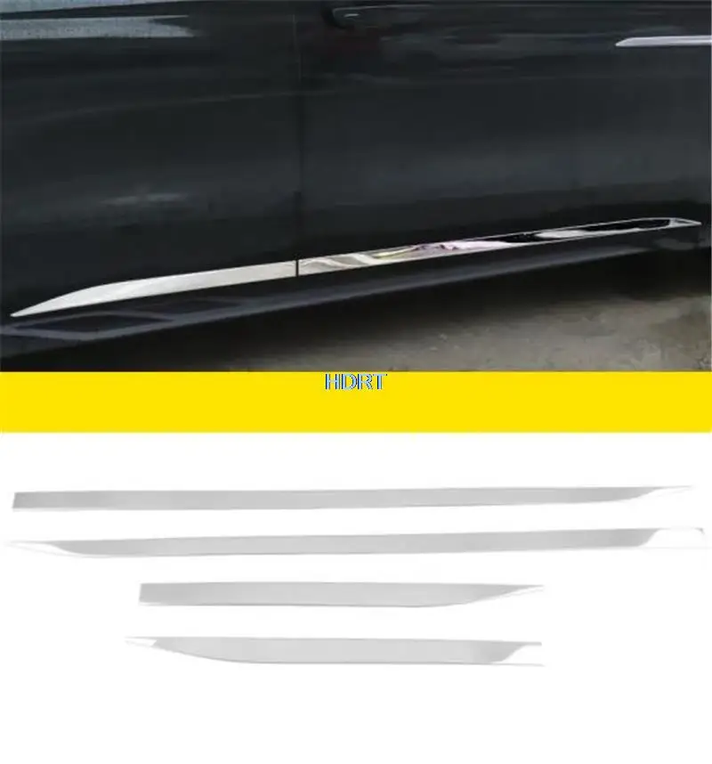 Car Style Door Edge Front Grille Bumper Trim Tail Gate Trunk Strip Side Skirt Sequins Cover Accessories For BYD Han DM-i 2022 +