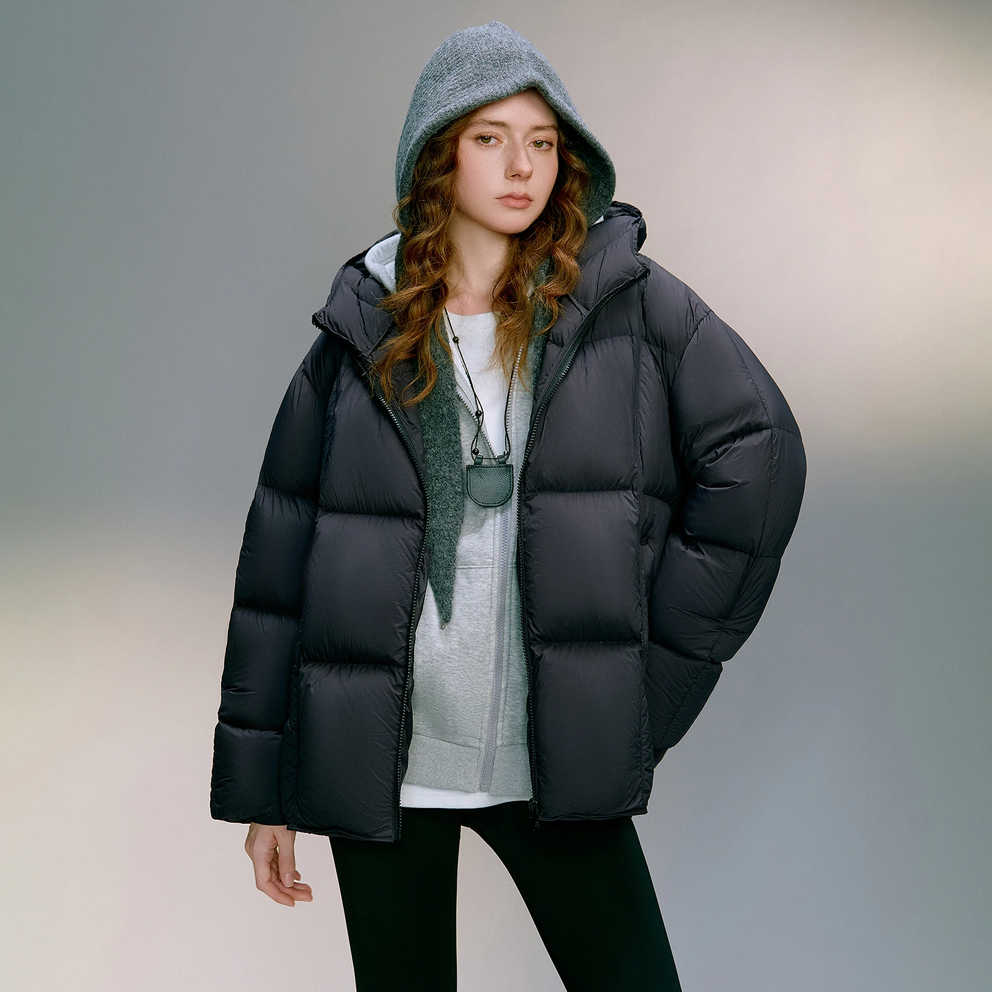 TOYOUTH Women Down Jackets 2025 Winter New Down-proof Ultra-soft Cicada Wing Puff-style Puffer Jacket 90% Down Outerwear