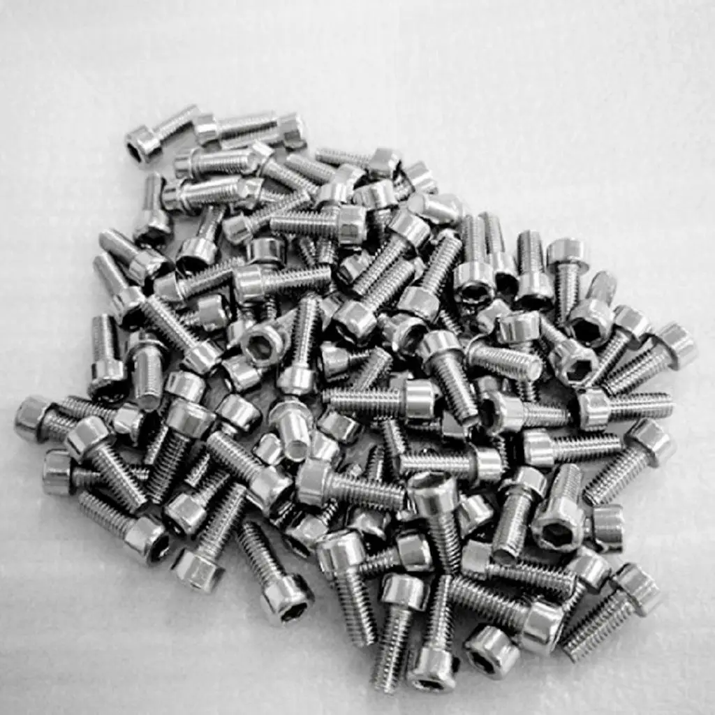 Stainless Steel Hex Nuts Assortment Kit with Hex Socket Bolts Cup Head Fasteners for Furniture Repair view 3