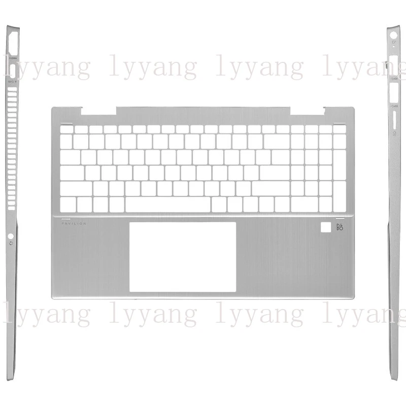 f  New For HP Pavilion X360 15-ER 15-er0056cl TPN-W147 LCD Back Cover Lid Silver