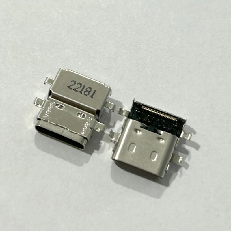 2-5PCS 24 Pin Female USB Type-c Connector For Lenovo E590 Charging Port ThinkPad E480 Laptop E580L390 Built-in Interface Socket