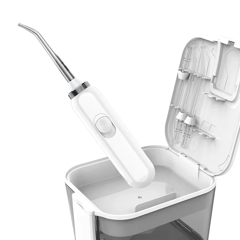Water Flosser Portable Dental Oral Irrigator Oral Hygiene 4 Jet Tips Nozzles 10 Modes Water Clearner with 600mm Water Tank