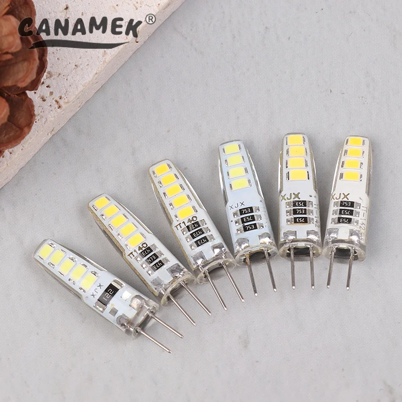 2Pcs G4 Led Bulb 2W AC220V 2835 SMD 8/10Led Warm/Cold White/Neutral Light 360 Degree Angle Chandelier Light Replace Halogen Lamp