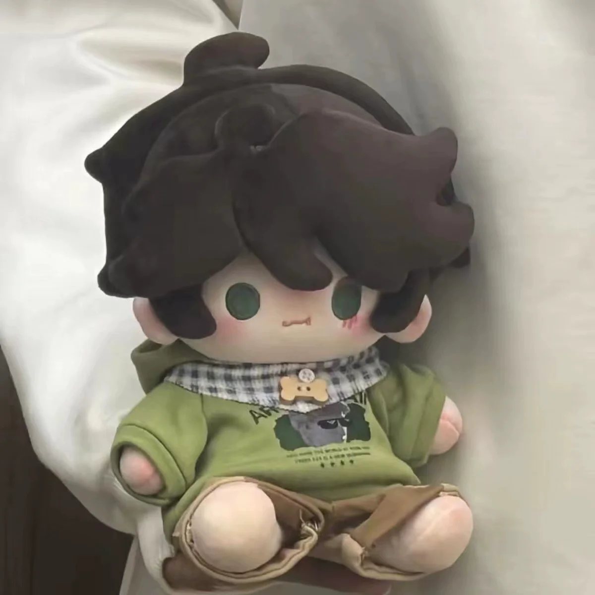 

Game Identity Ⅴ Luca Balsa Boy Plush Stuffed Doll Figure Dress Up Cotton Body Toy 20CM Anime Clothes Plushie Collection Gift