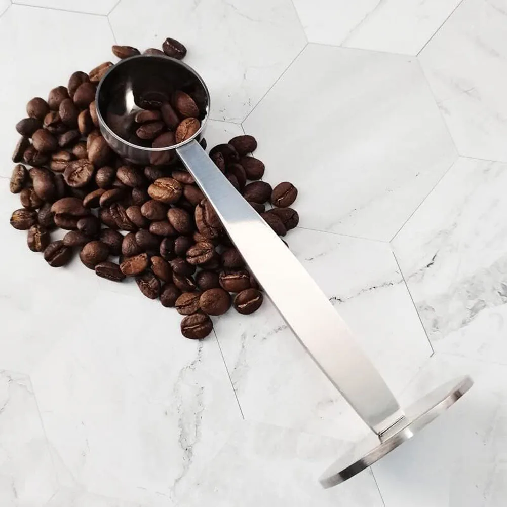 Stainless Steel Coffee Scoop 304 Rust Resistant 14x4x4cm Long Handle for Grounds Sugar Flour Spices Portioning view 3