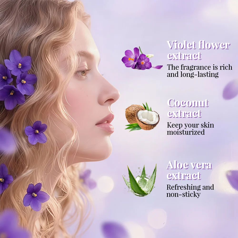 EJW Perfume Woman Violet Eau d - Perfume Fragrance Hair Spray ulasan dan harga