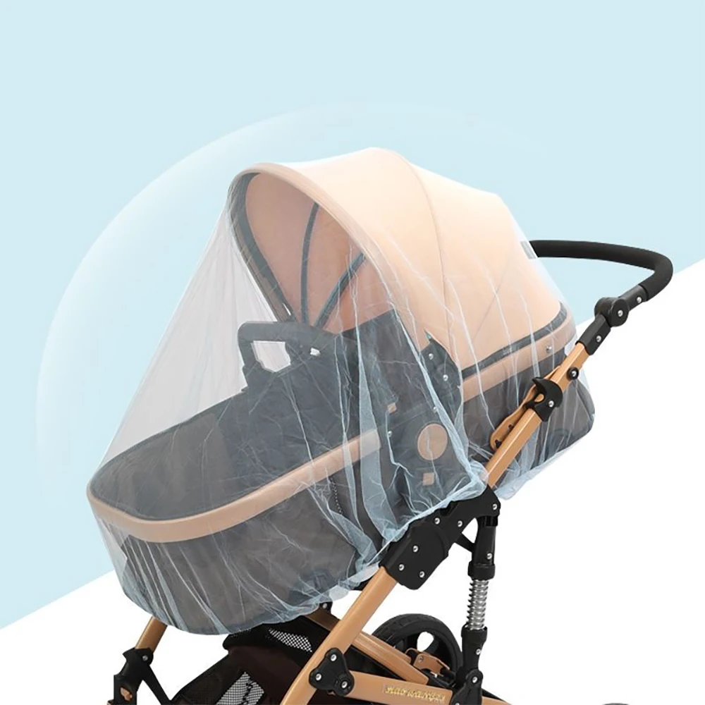 1.8 ft. x 4.92 ft. Blue Mosquito Net for Stroller