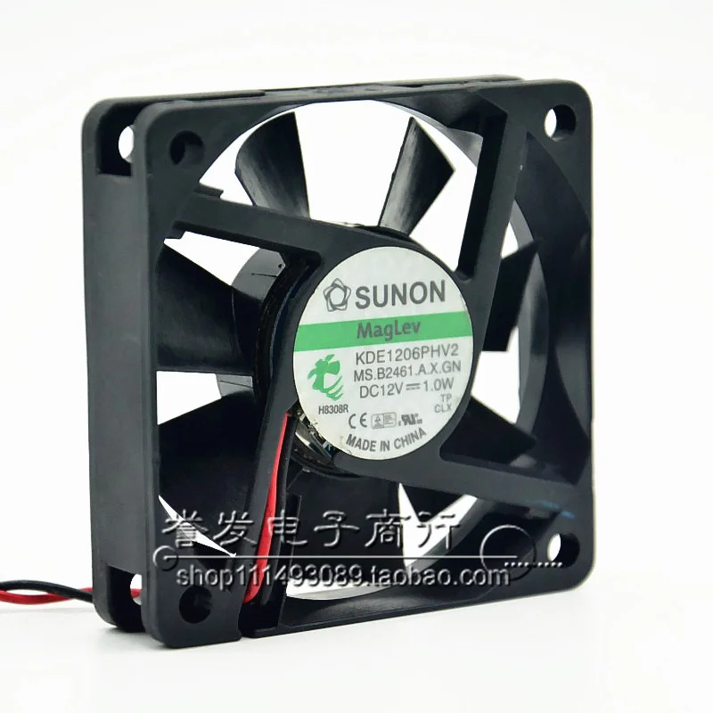 BARU ASLI KDE1206PHV2 12V 1.0W 6015 60x60x15mm KIPAS PENDINGIN RADIATOR