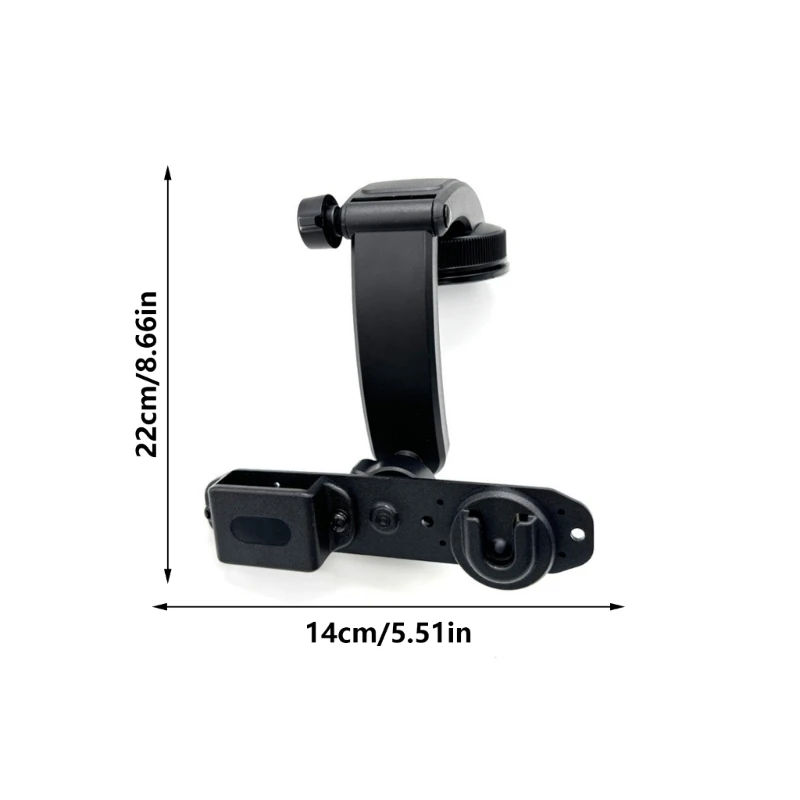 Comode staffe per microfono a mano per auto Supporto multiuso per microfono radio per veicoli per Dropship radio bidirezionale