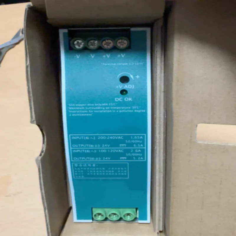 

Блок питания EDR-120-12 EDR-120-24 EDR-120-48, 120 Вт, для установки на DIN-рейку, 12В 24В 48В, Оригинальный, В наличии