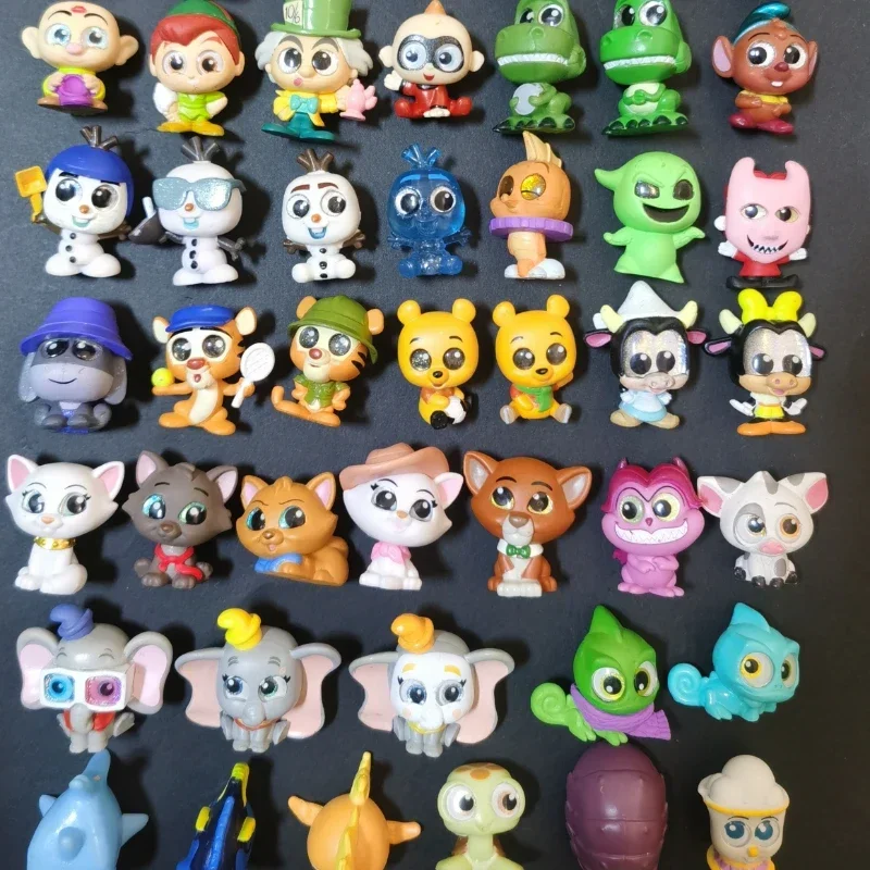 Disney Doorables Alice Cheshire gato Dumbo encontrar Nemo Bruce Blancanieves enanos Toy Story Rex Tigger muñeca con ojos de cristal regalos para