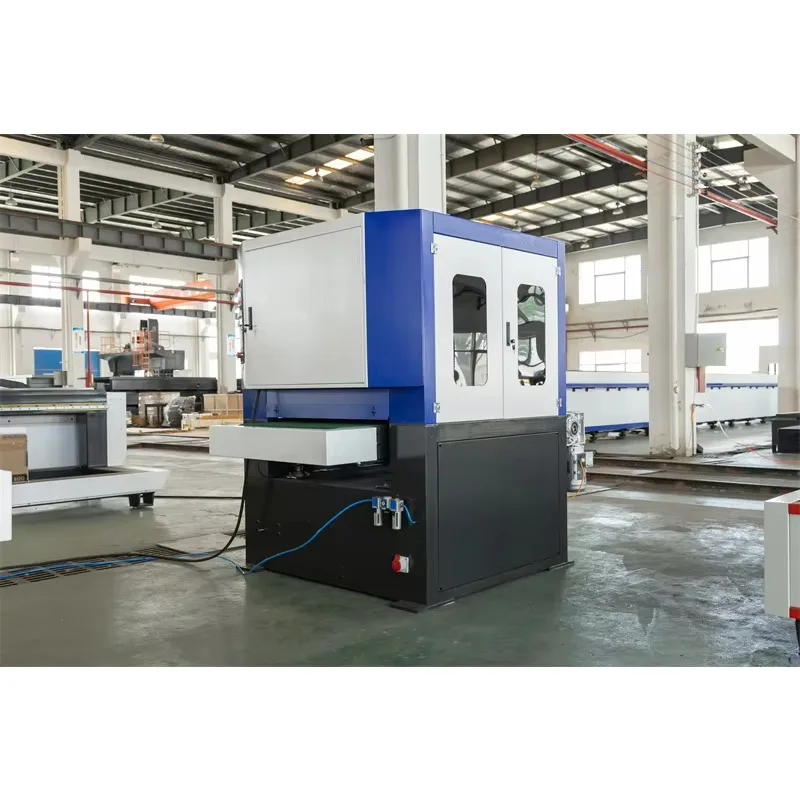 RAYMAX 1000S-BK Metal Steel Plate Deburring Machines Metal Polishing Sanding Machine