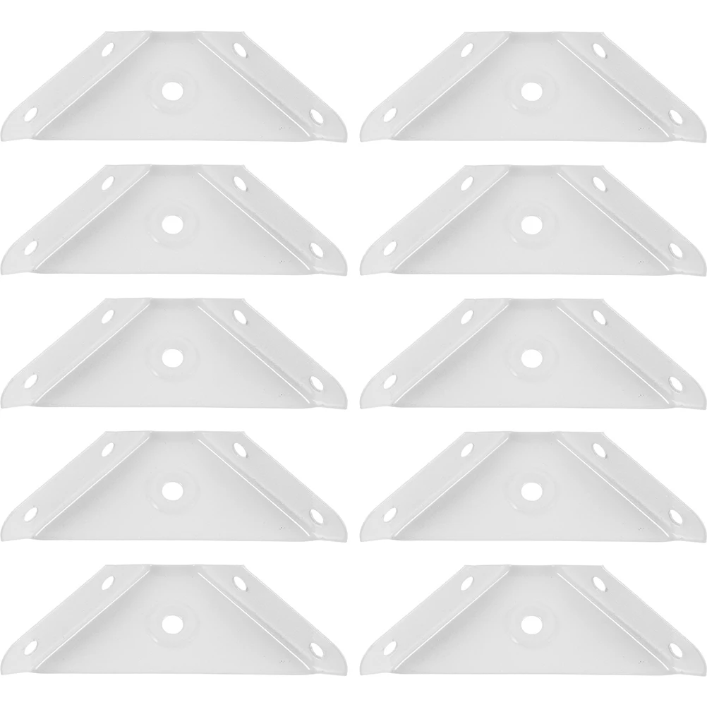 

20pcs Heavy Duty Angle Support Corner Braces For Wood Furniture Shelf Support Brackets Triangle Cabinet Brackets Corner