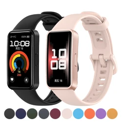 Sport straps For Huawei Band 9 8 SmartWatch Replacement Silicone Wristband bracelet correa for Huawei Band 8 NFC Accessories