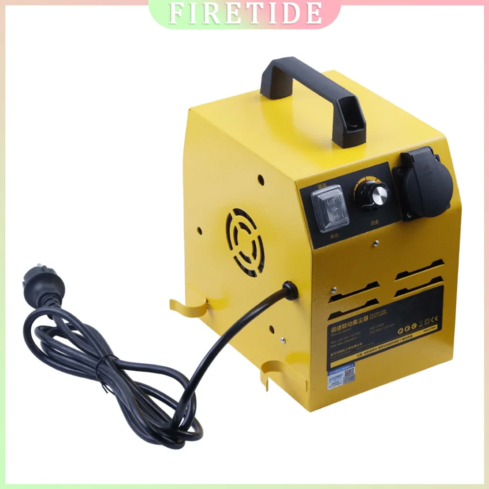 

Промышленный пылесос для влажной и сухой уборки 1200 Вт с бесступенчатой регулировкой скорости, автоматическим включением/выключением и функцией выдува