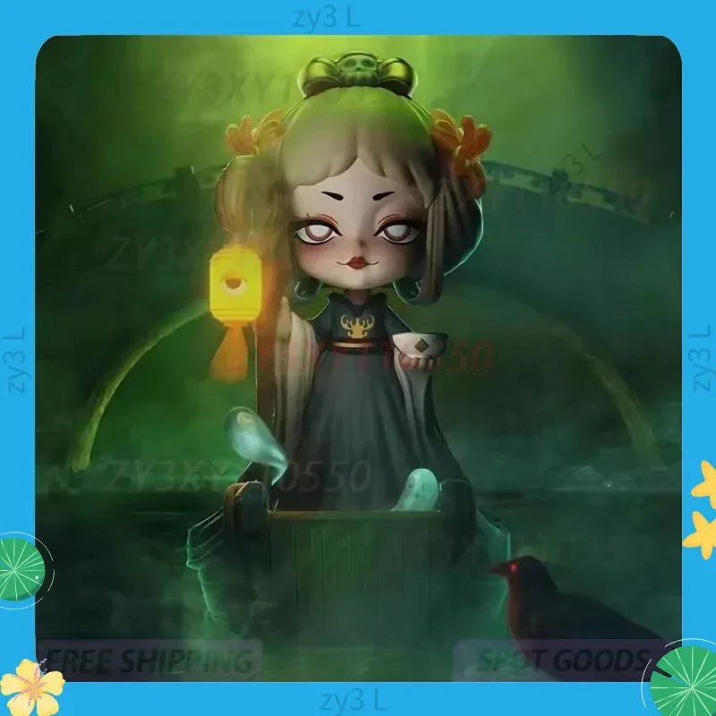 حقيقية كيرا X الجيل الثاني قفل شيطان رقيقة صندوق أعمى الظلام الرعب سلسلة يدوية الصنع الحلي للأطفال تحصيل لعبة هدية #4